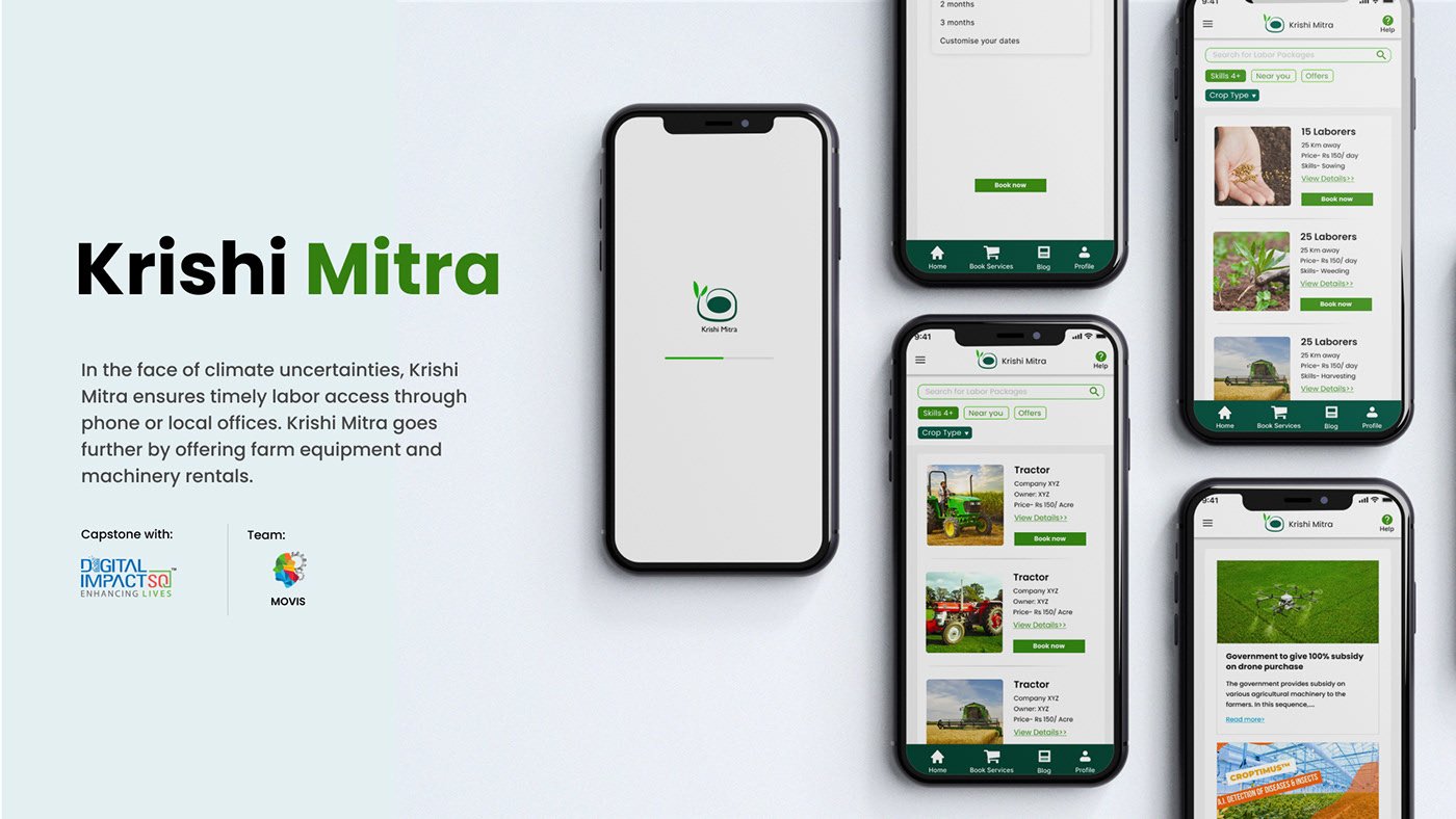 Krishi Mitra farmer app